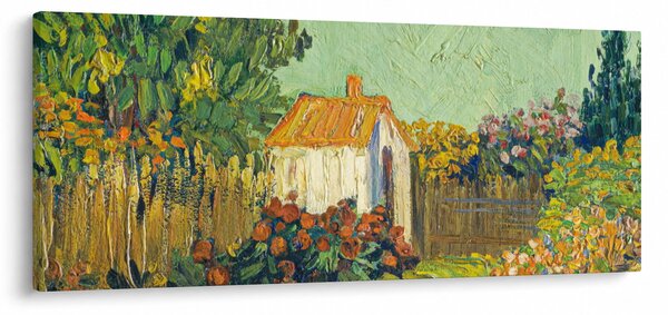 Obraz - Imitator of Vincent van Gogh, Landscape, reprodukcia (120x50 cm)