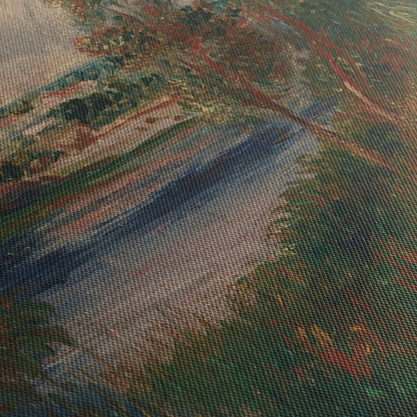 Obraz - Auguste Renoir, Landscape at Vetheuil, reprodukcia (70x50 cm)