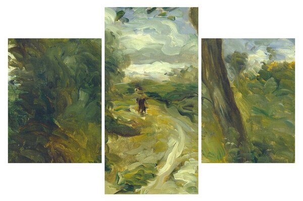 Obraz - Auguste Renoir, Landscape between Storms, reprodukcia (90x60 cm)