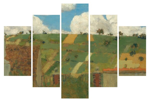 Obraz - Edouard Vuillard, Landscape of the Ile de France, reprodukcia (150x105 cm)