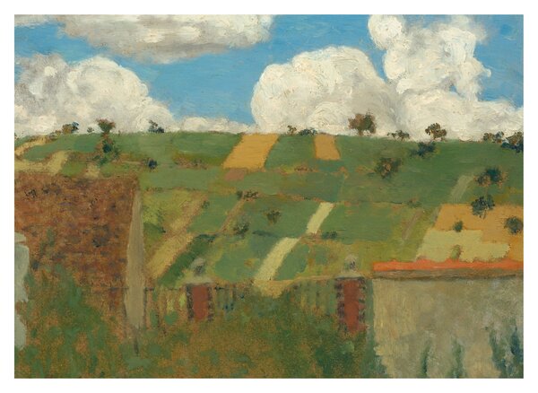 Obraz - Edouard Vuillard, Landscape of the Ile de France, reprodukcia (70x50 cm)