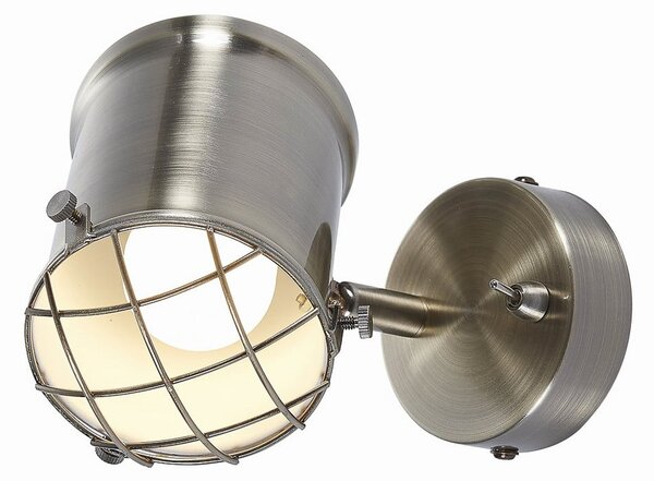 Stropné Lampa Lindby, Ebbi, stmievateľné, Bronzová / Stará Mosadz, Obývacia izba, Kov, Moderný