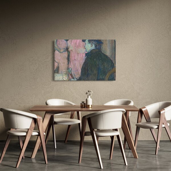 Obraz - Henri de Toulouse-Lautrec, Maxime Dethomas, reprodukcia (90x60 cm)