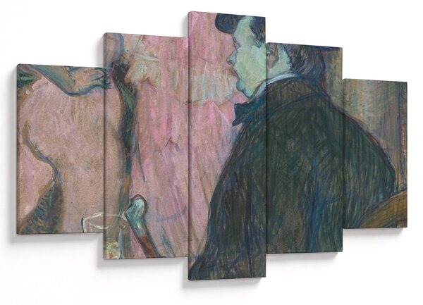 Obraz - Henri de Toulouse-Lautrec, Maxime Dethomas, reprodukcia (150x105 cm)
