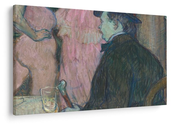 Obraz - Henri de Toulouse-Lautrec, Maxime Dethomas, reprodukcia (90x60 cm)