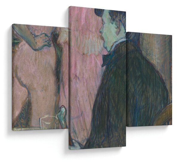 Obraz - Henri de Toulouse-Lautrec, Maxime Dethomas, reprodukcia (90x60 cm)