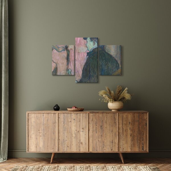 Obraz - Henri de Toulouse-Lautrec, Maxime Dethomas, reprodukcia (90x60 cm)