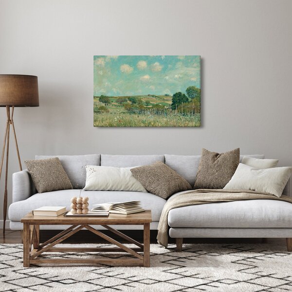Obraz - Alfred Sisley, Meadow, reprodukcia (90x60 cm)