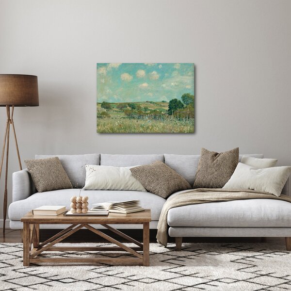 Obraz - Alfred Sisley, Meadow, reprodukcia (70x50 cm)