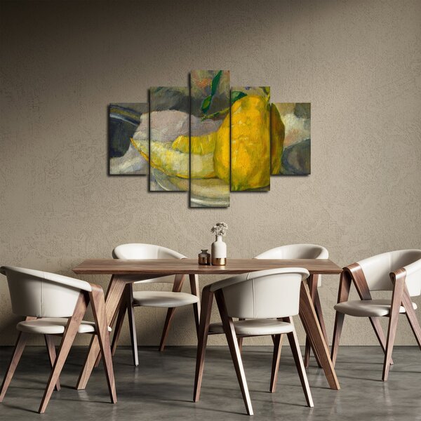 Obraz - French 19th Century, Melon and Lemon, reprodukcia (150x105 cm)