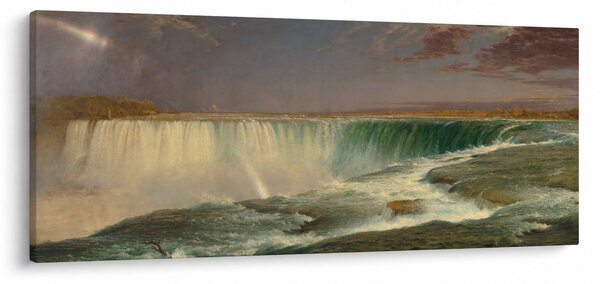 Obraz - Frederic Edwin Church, Niagara, reprodukcia (120x50 cm)