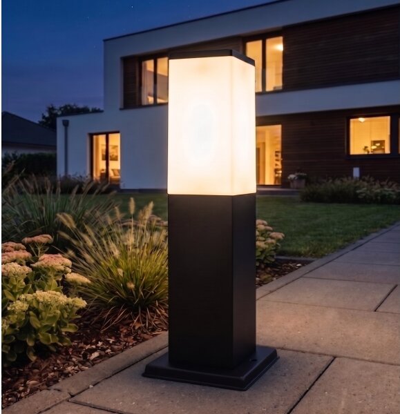 Brilagi - Vonkajšia lampa NOVA 1xE27/15W/230V 40 cm IP44 čierna