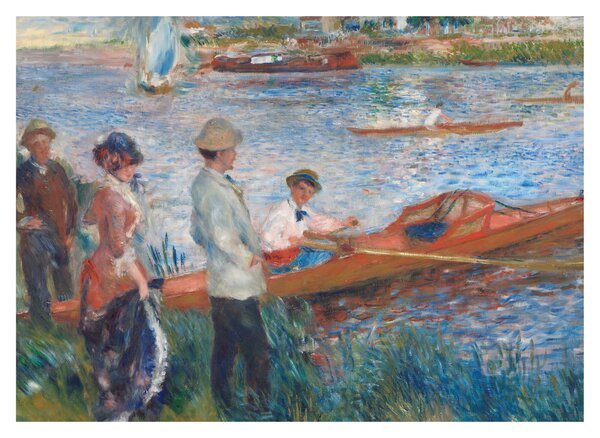 Obraz - Auguste Renoir, Oarsmen at Chatou, reprodukcia (70x50 cm)