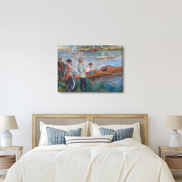 Obraz - Auguste Renoir, Oarsmen at Chatou, reprodukcia (70x50 cm)