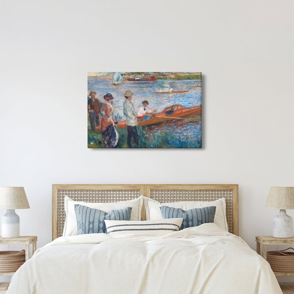 Obraz - Auguste Renoir, Oarsmen at Chatou, reprodukcia (90x60 cm)