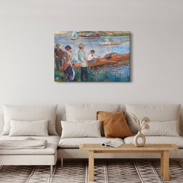 Obraz - Auguste Renoir, Oarsmen at Chatou, reprodukcia (90x60 cm)
