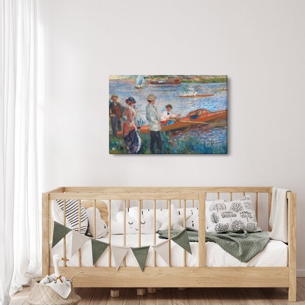 Obraz - Auguste Renoir, Oarsmen at Chatou, reprodukcia (90x60 cm)