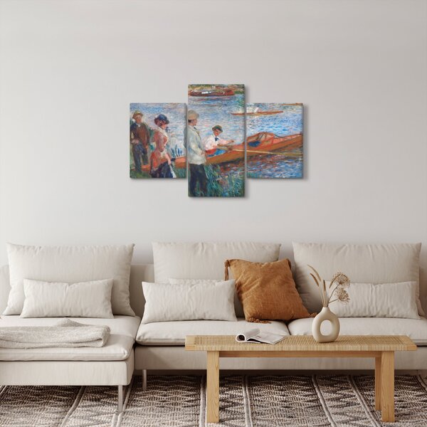 Obraz - Auguste Renoir, Oarsmen at Chatou, reprodukcia (90x60 cm)