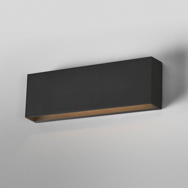 OSRAM LED vonkajšie nástenné svietidlo ENDURA STYLE IVO, tmavošedé IP65, Hliník / sivá / zinok, Plast, Moderný