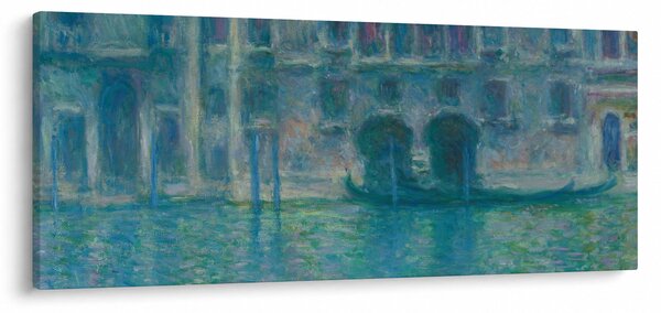 Obraz - Claude Monet, Palazzo da Mula, Venice, reprodukcia (120x50 cm)