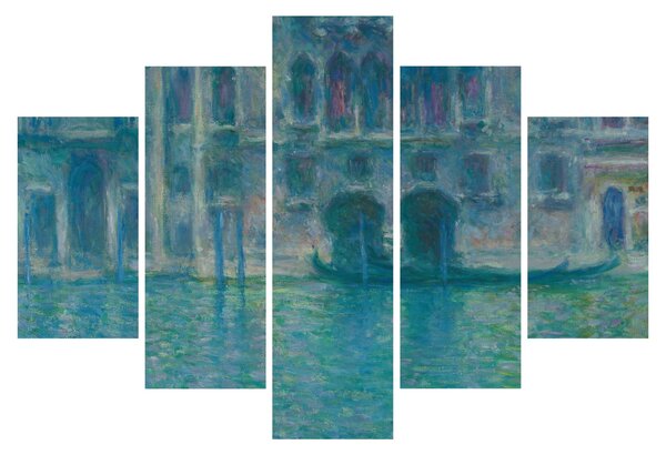Obraz - Claude Monet, Palazzo da Mula, Venice, reprodukcia (150x105 cm)