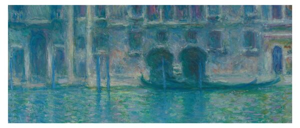 Obraz - Claude Monet, Palazzo da Mula, Venice, reprodukcia (120x50 cm)