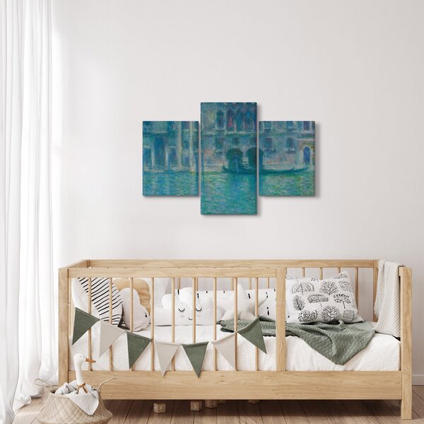 Obraz - Claude Monet, Palazzo da Mula, Venice, reprodukcia (90x60 cm)