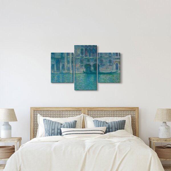 Obraz - Claude Monet, Palazzo da Mula, Venice, reprodukcia (90x60 cm)
