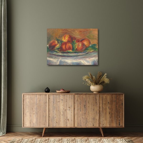 Obraz - Auguste Renoir, Peaches on a Plate, reprodukcia (70x50 cm)