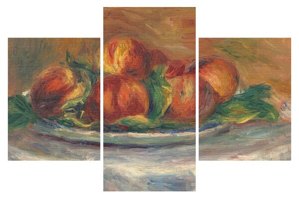 Obraz - Auguste Renoir, Peaches on a Plate, reprodukcia (90x60 cm)