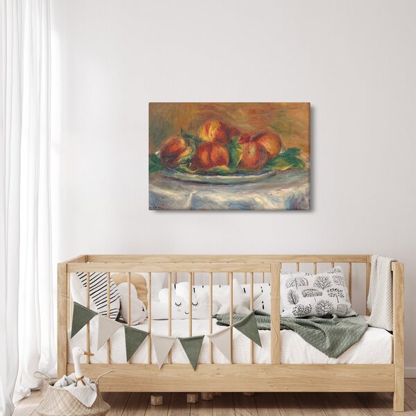 Obraz - Auguste Renoir, Peaches on a Plate, reprodukcia (90x60 cm)