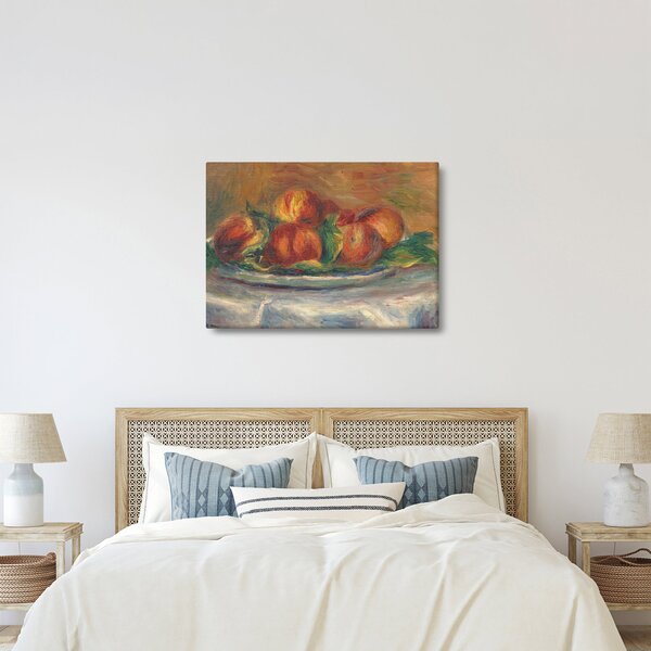 Obraz - Auguste Renoir, Peaches on a Plate, reprodukcia (70x50 cm)