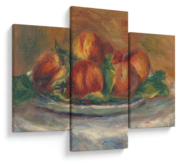Obraz - Auguste Renoir, Peaches on a Plate, reprodukcia (90x60 cm)