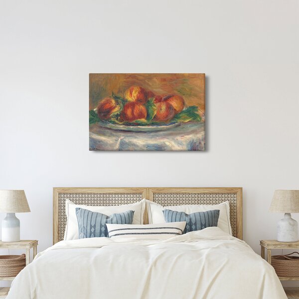 Obraz - Auguste Renoir, Peaches on a Plate, reprodukcia (90x60 cm)