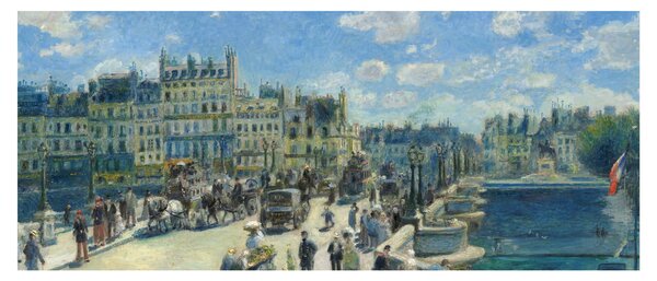 Obraz - Auguste Renoir, Pont Neuf, Paris, reprodukcia (120x50 cm)