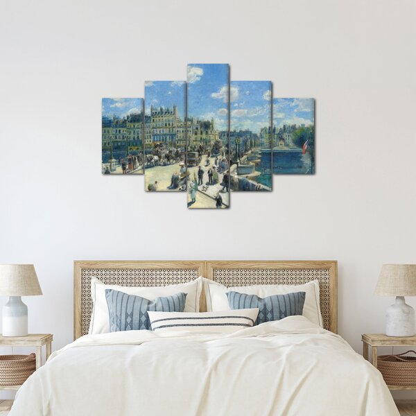 Obraz - Auguste Renoir, Pont Neuf, Paris, reprodukcia (150x105 cm)