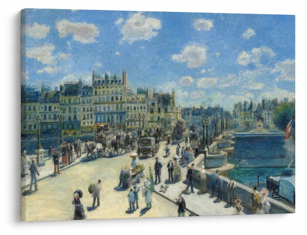 Obraz - Auguste Renoir, Pont Neuf, Paris, reprodukcia (70x50 cm)