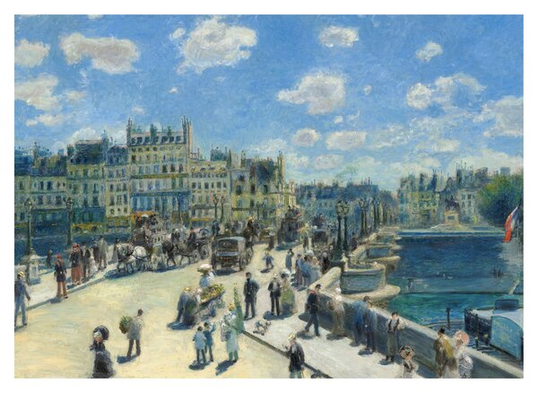 Obraz - Auguste Renoir, Pont Neuf, Paris, reprodukcia (70x50 cm)