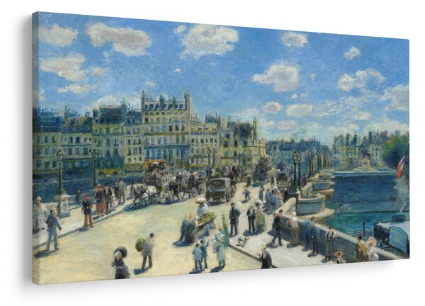 Obraz - Auguste Renoir, Pont Neuf, Paris, reprodukcia (90x60 cm)