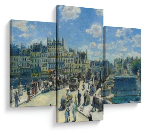 Obraz - Auguste Renoir, Pont Neuf, Paris, reprodukcia (90x60 cm)
