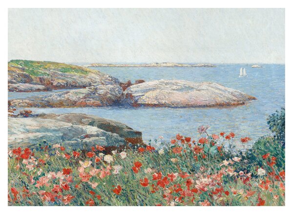 Obraz - Childe Hassam, Poppies, Isles of Shoals, reprodukcia (70x50 cm)