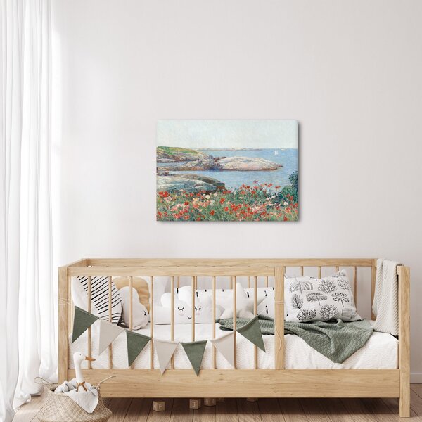 Obraz - Childe Hassam, Poppies, Isles of Shoals, reprodukcia (70x50 cm)
