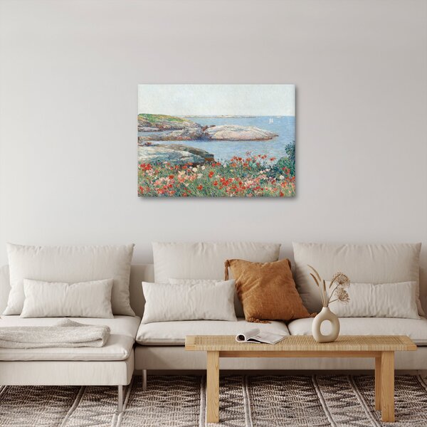 Obraz - Childe Hassam, Poppies, Isles of Shoals, reprodukcia (70x50 cm)