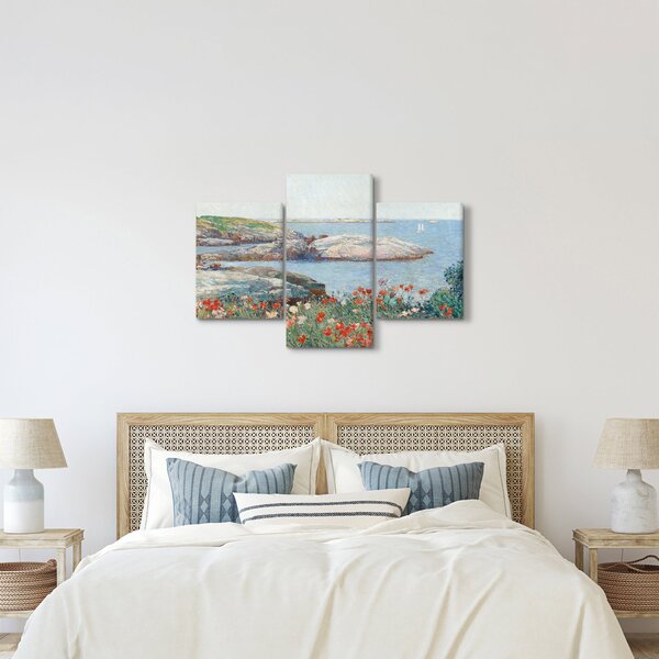 Obraz - Childe Hassam, Poppies, Isles of Shoals, reprodukcia (90x60 cm)