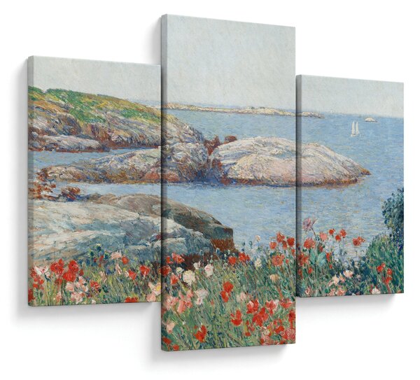 Obraz - Childe Hassam, Poppies, Isles of Shoals, reprodukcia (90x60 cm)
