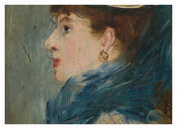 Obraz - Edouard Manet, Portrait of a Lady, reprodukcia (70x50 cm)