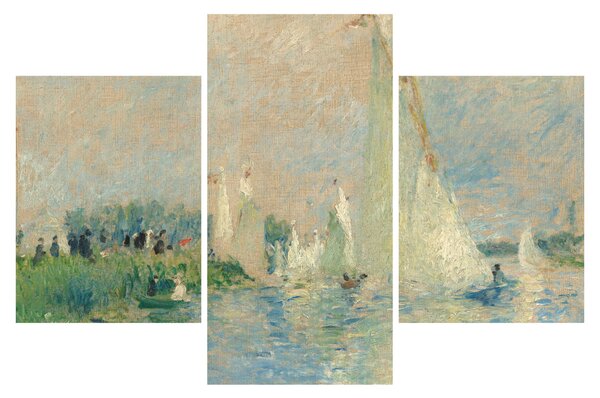 Obraz - Auguste Renoir, Regatta at Argenteuil, reprodukcia (90x60 cm)