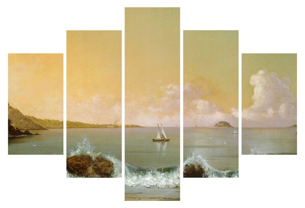 Obraz - Martin Johnson Heade, Rio de Janeiro Bay, reprodukcia (150x105 cm)