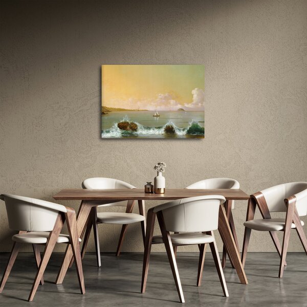 Obraz - Martin Johnson Heade, Rio de Janeiro Bay, reprodukcia (70x50 cm)