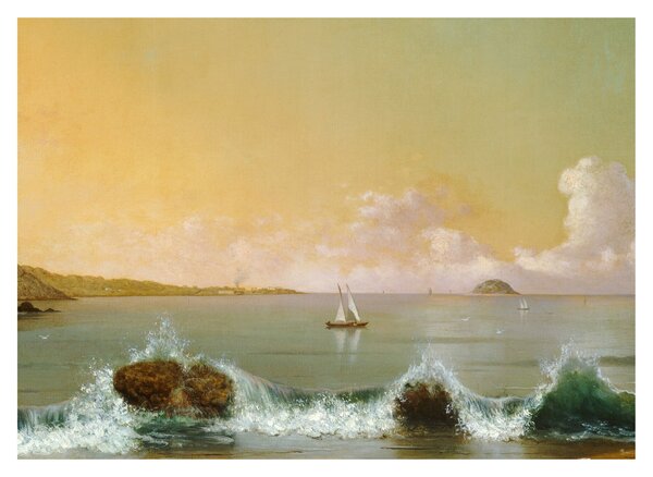 Obraz - Martin Johnson Heade, Rio de Janeiro Bay, reprodukcia (70x50 cm)